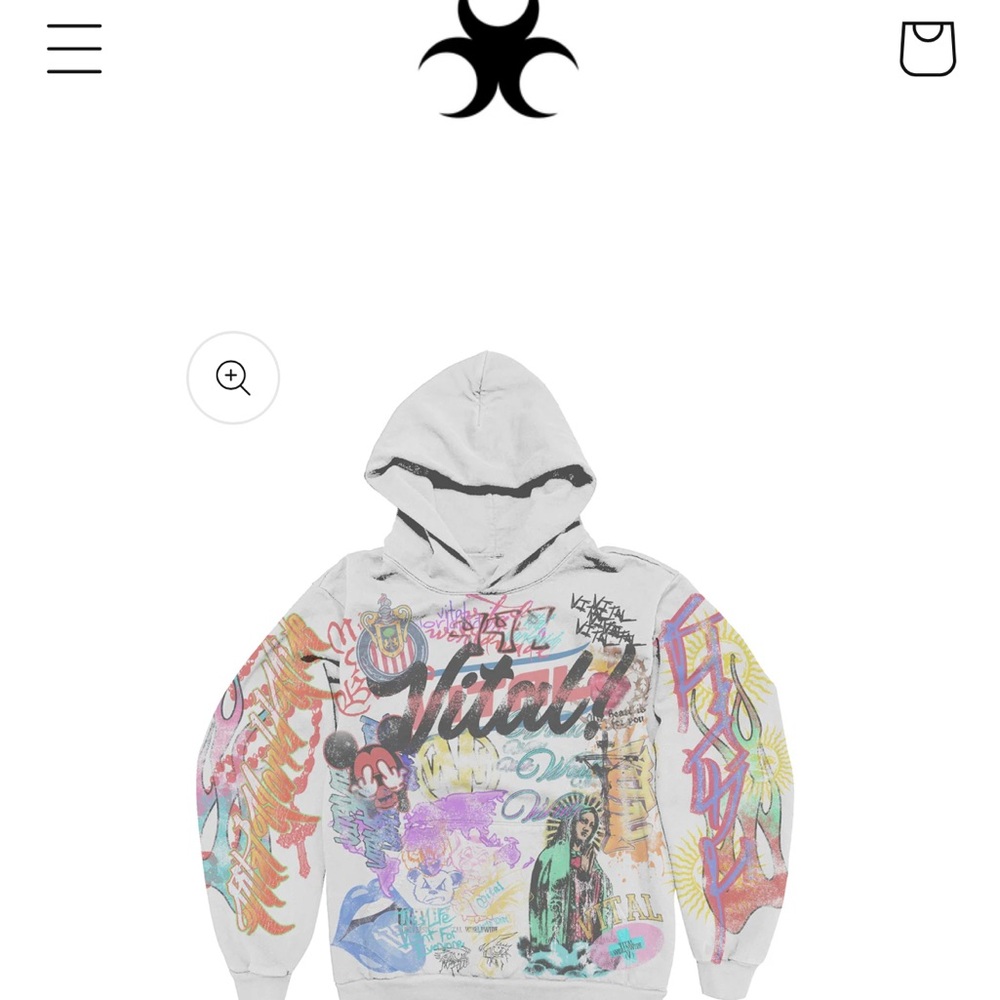 Colorful Graphic Hoodie